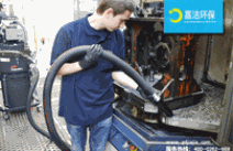 工業(yè)吸塵器能快速清理磨床金屬屑