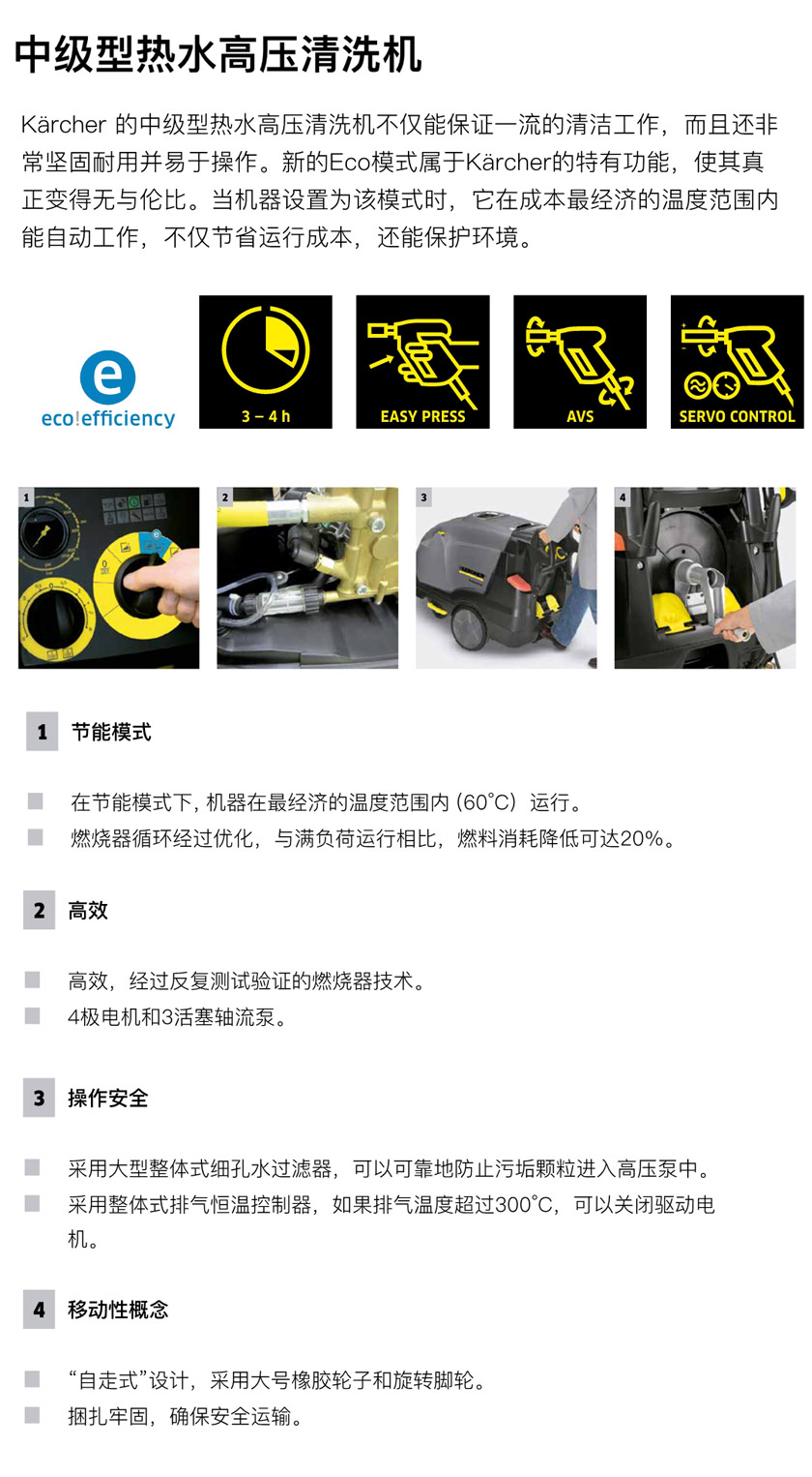 中級型熱水高壓清洗機(jī)